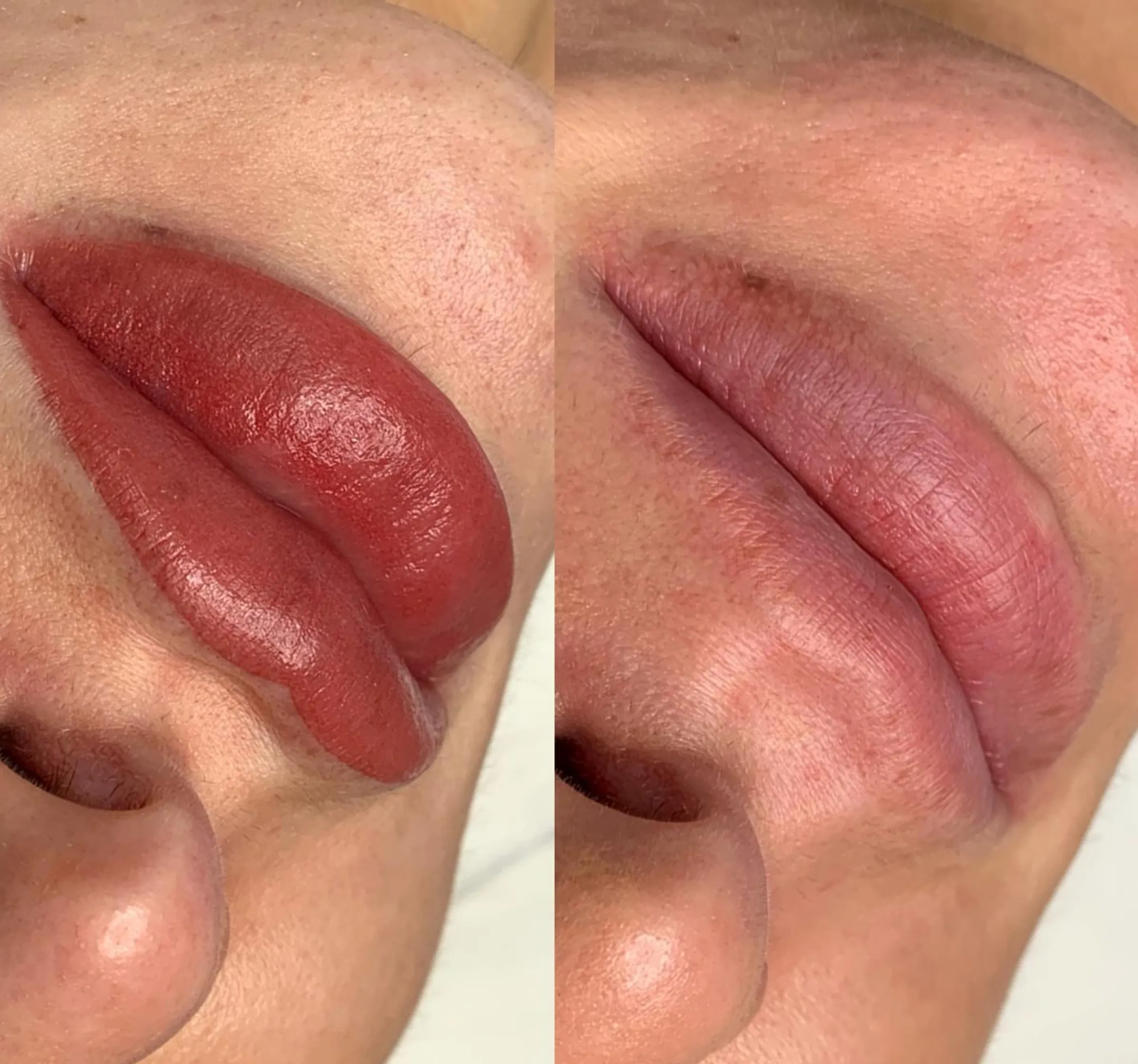 lip blush tattoo fading tips