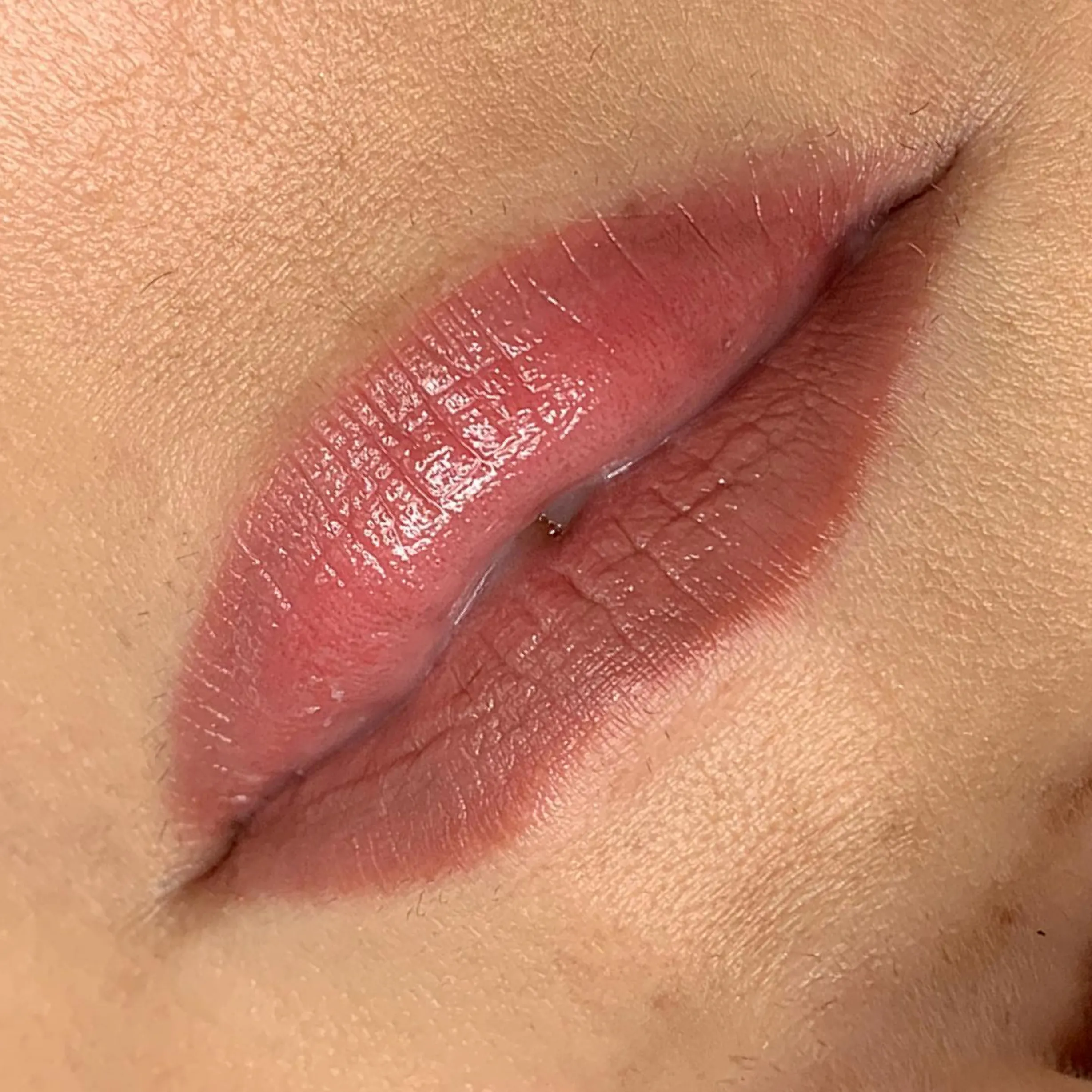 lip tattoo pigment retention